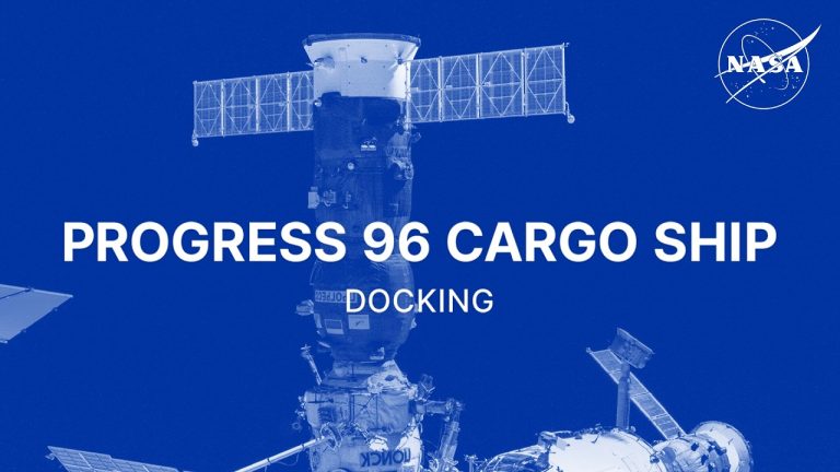 Progress 96 Cargo Ship Docking