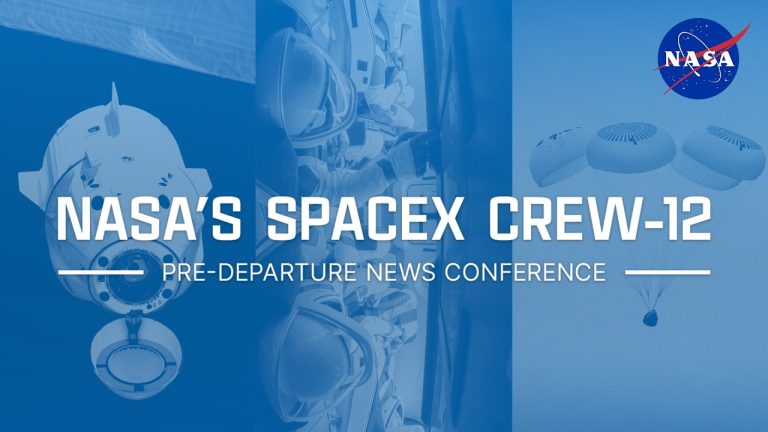 NASA’s SpaceX Crew-12 Pre-Departure News Conference