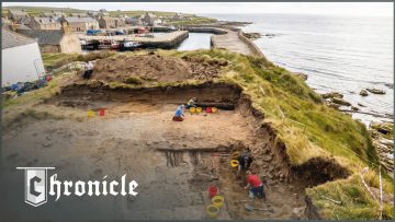 Archaeologists Excavate A 1,200-Year-Old Scottish Coastal Fortress