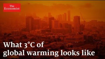 What does three degrees of global warming look like?