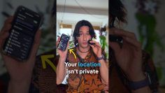 Your location isn’t private