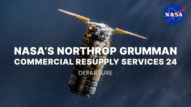 NASA's Northrop Grumman Commercial Resupply Services 24 Departure