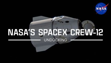 NASA’s SpaceX Crew-12 Undocking