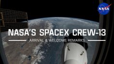 NASA’s SpaceX Crew-13 Arrival & Welcome Remarks