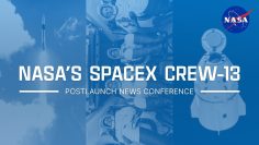 NASA’s SpaceX Crew-13 Postlaunch News Conference